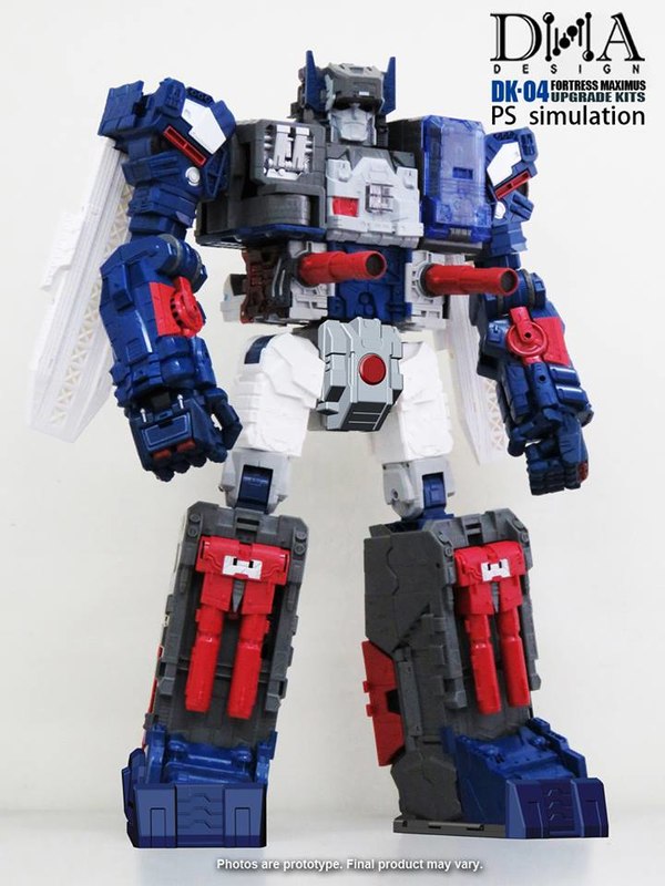 DNA Design DK 04 Upgrade Kit For Titans Return Fortress Maximus Adds Improved Hip Ratchets Familiar G1 Details  (1 of 3)